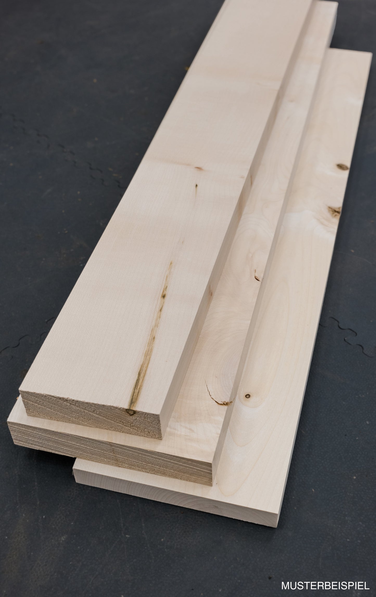 Europäischer Ahorn Gehobelt B-Ware