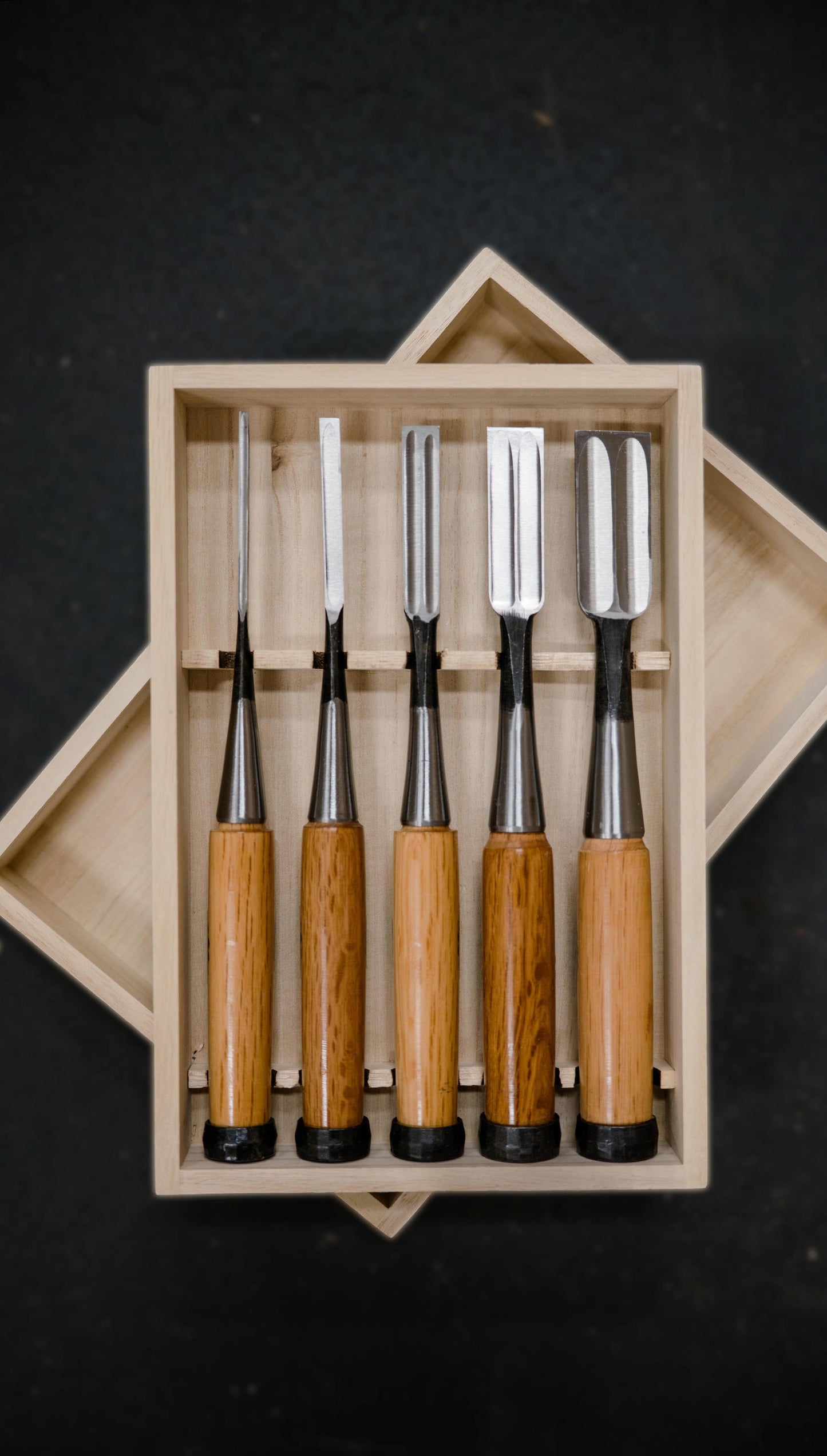 Japanische Stecheisen - TEMPLE TOOL