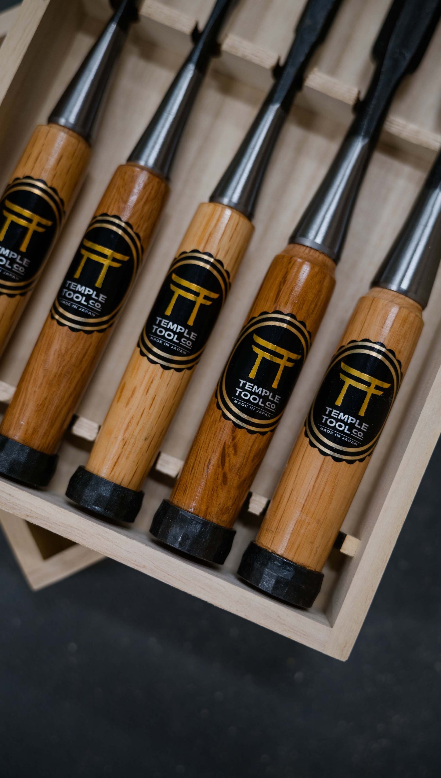 Japanische Stecheisen - TEMPLE TOOL