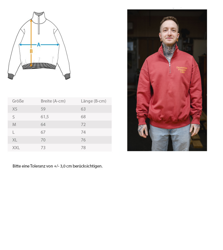 Dexterous Fingers Club Yellow - Half-Zip