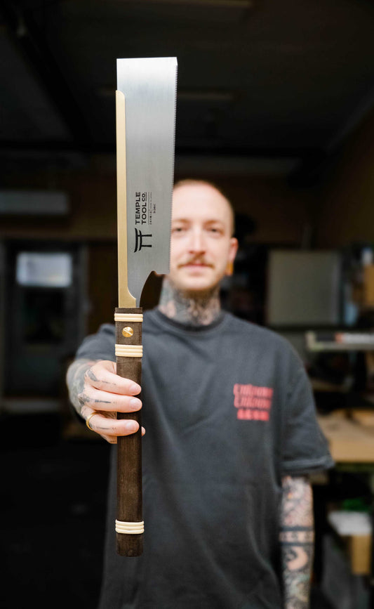 Japansäge TEMPLE TOOL Dozuki - für Querschnitte