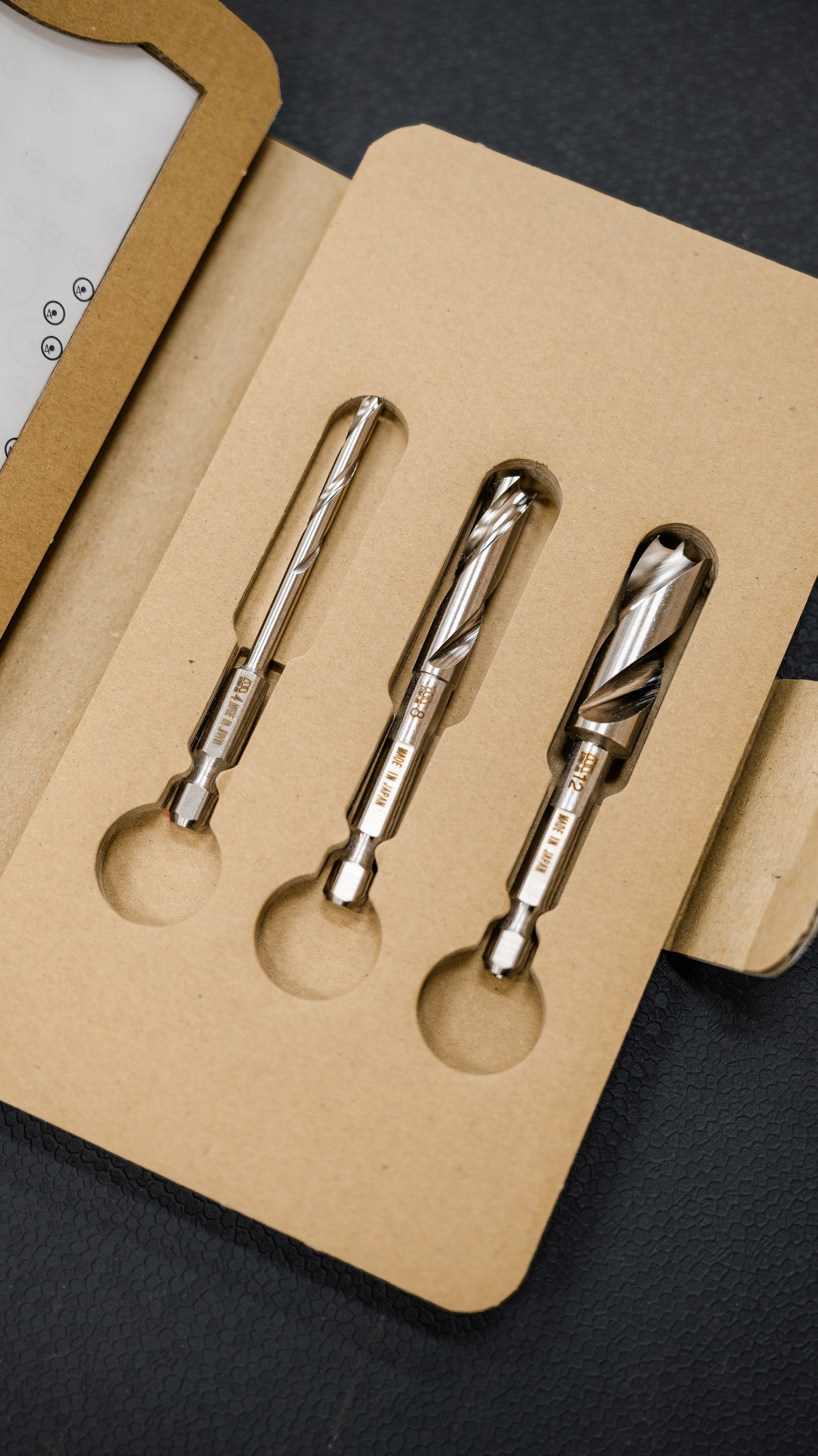 Star-M Multibohrer WABISABI Set 3-teilig 4 - 8 - 12 mm