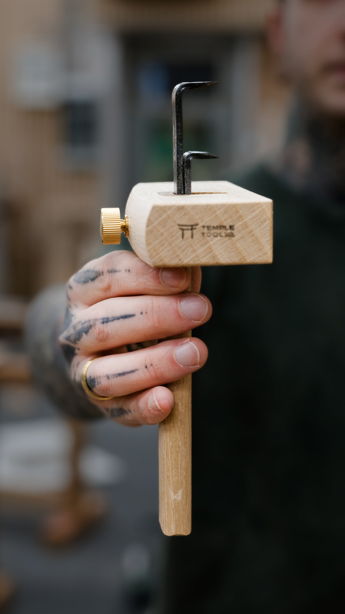 Japanisches Streichmaß | Doppelklinge