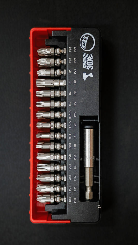 VESSEL Bitsatz Impact Ball 31 Teilig