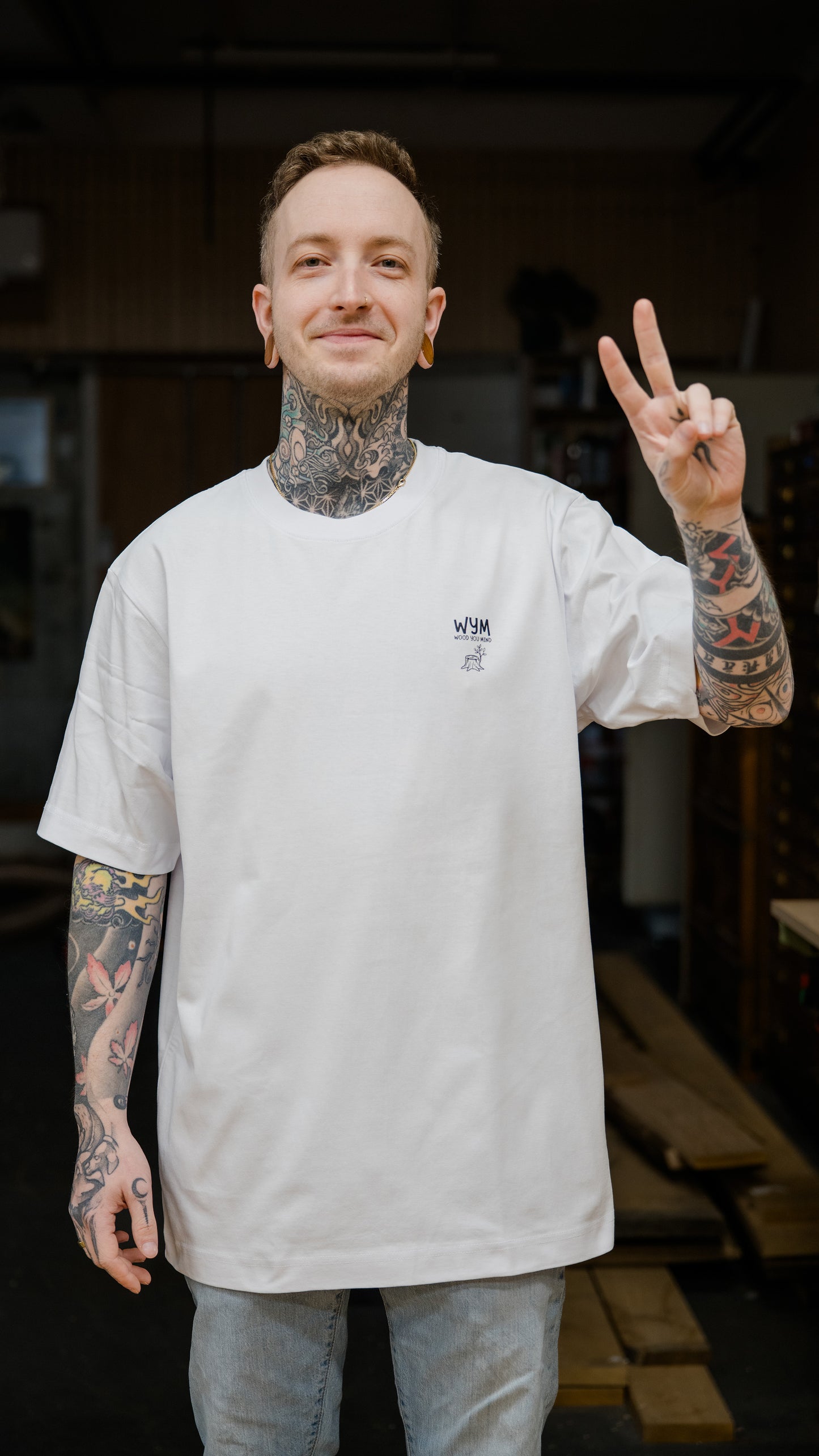 Wood You Mind  - Oversized T-Shirt