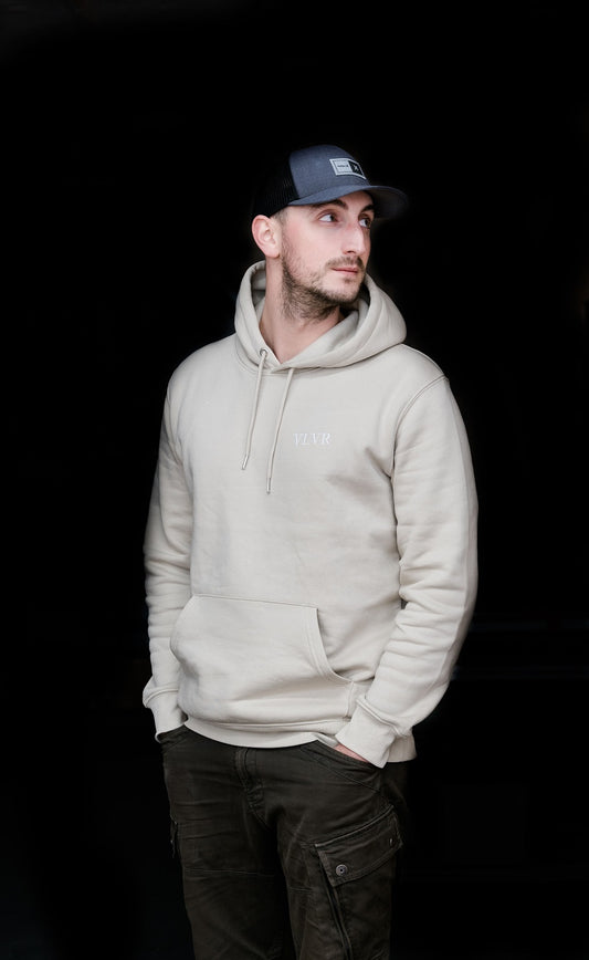 VLVR Hoodie Sand in L